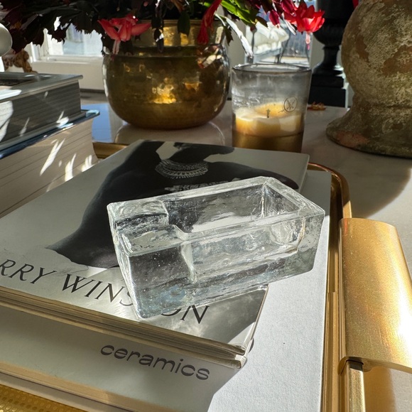 Vintage Murano Italian Art Glass Ashtray Mid-Century Modern - Signed Italy - Picture 3 of 11